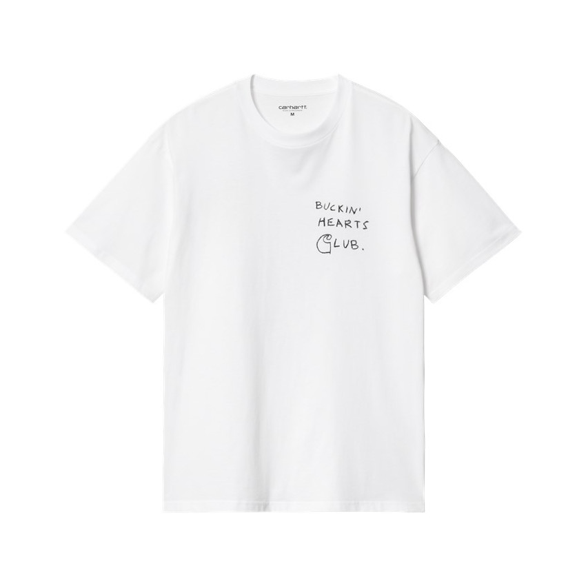 T-Shirt Homme Carhartt Wip PEPE B.H.C Blanc Cloane Vannes I033984 02