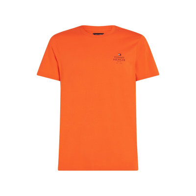 T-Shirt Tommy Hilfiger Homme STACK Orange Cloane Vannes MW0MW36500 SFQ