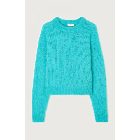 Pull Femme BYMI Turquoise, Beige ou Rayé