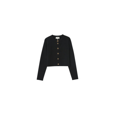 Cardigan Grace et Mila Femme NABEL Noir Cloane Vannes