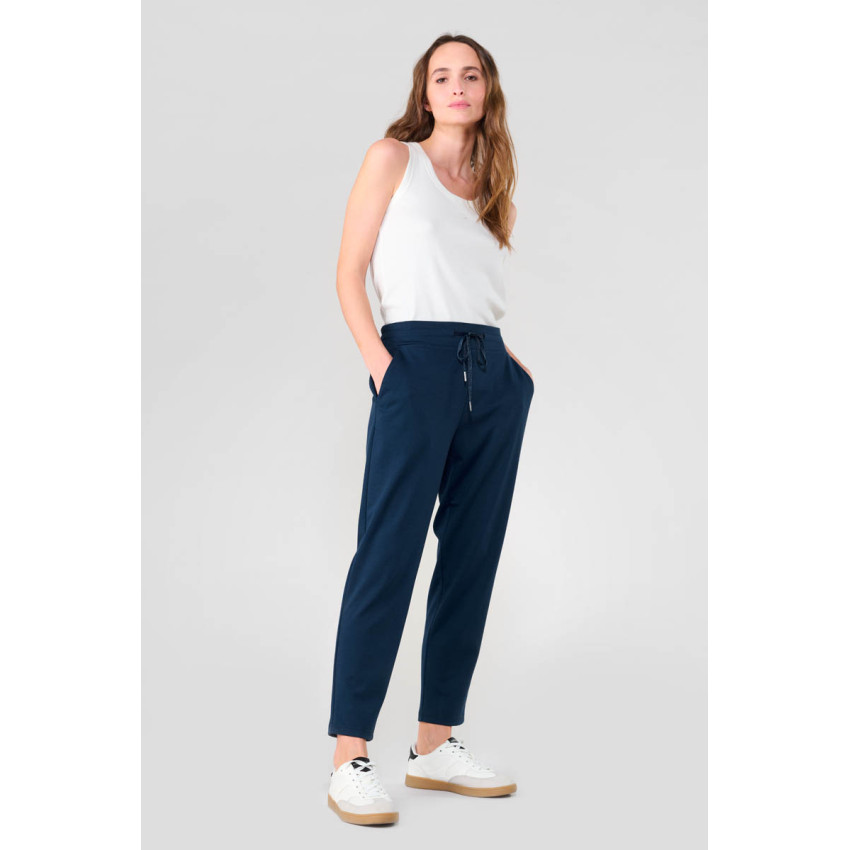 Pantalon Femme Le Temps des cerises ROSI Bleu Marine Cloane Vannes