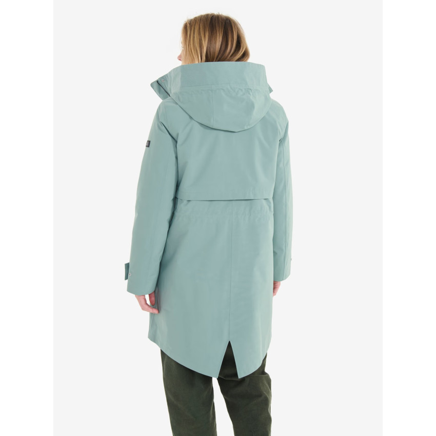 Parka Femme Aigle Fishtail GORE-TEX Celadon Cloane Vannes AIW24WOUT008