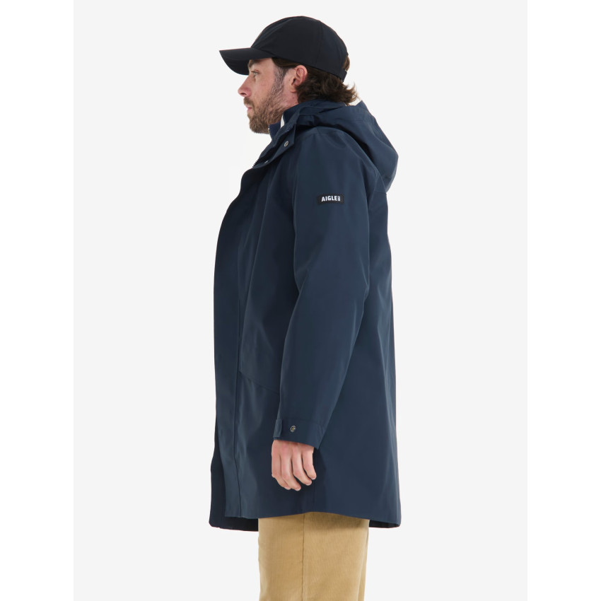 Parka Homme Aigle GORE-TEX Bleu Marine Cloane Vannes AIW24MOUT004