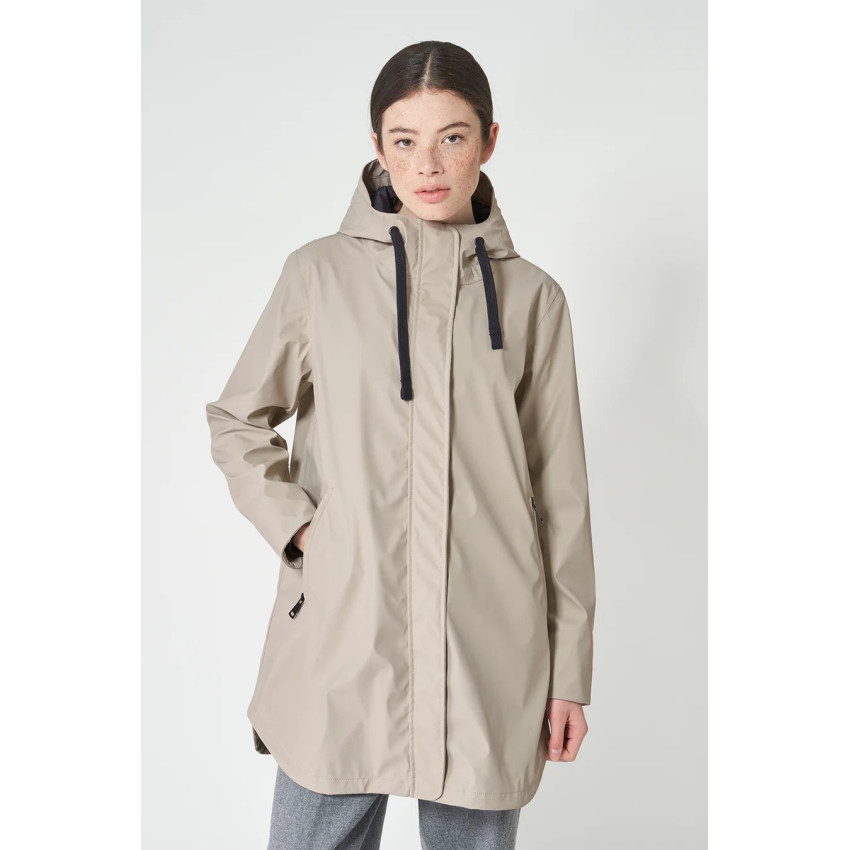 Parka Tanta Rainwear Femme SNOW Beige Cloane Vannes T3205