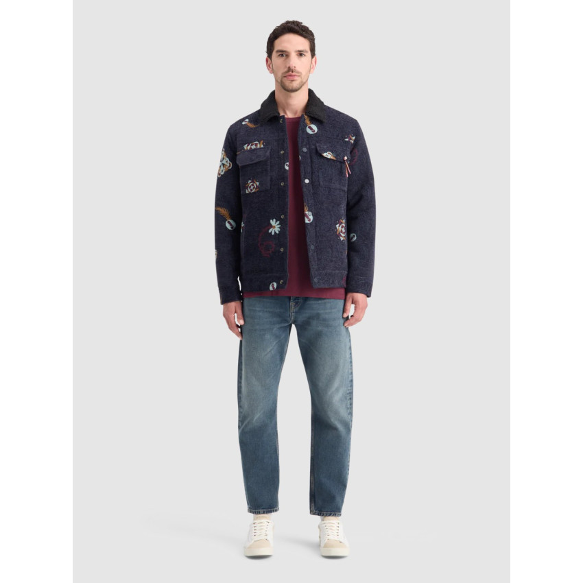 Manteau Homme Scotch & Soda POLET Bleu Marine Cloane Vannes 178617 0002