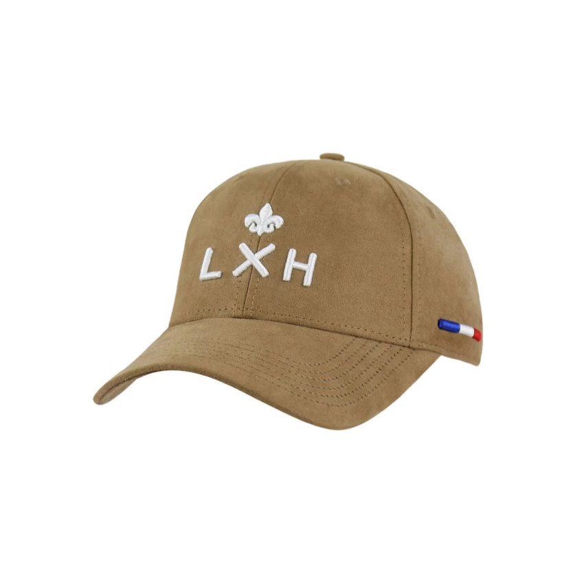 Casquette en Suédine LXH HÉRITAGE Camel Cloane Vannes