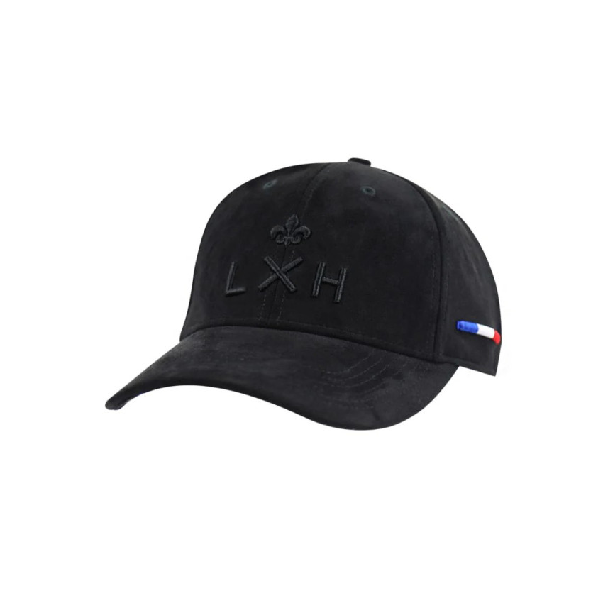 Casquette en Suédine LXH HÉRITAGE Noir Cloane Vannes