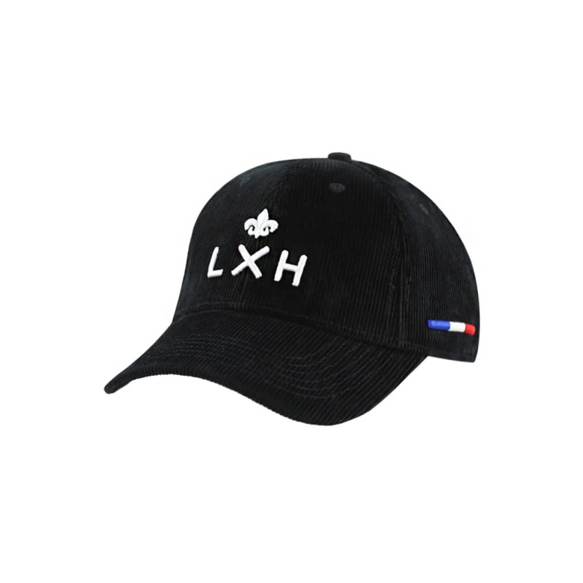 Casquette en Velours LXH HÉRITAGE Noir Cloane Vannes