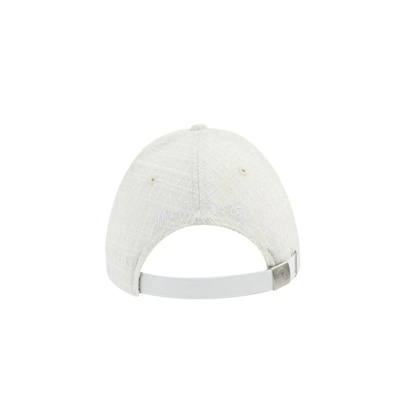 Casquette en Tweed LXH HÉRITAGE Creme Cloane Vannes