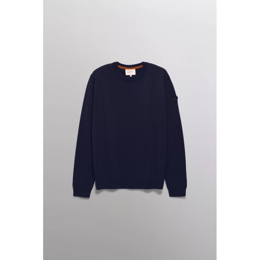 Pull Homme Gertrude ALOIS Bleu Marine Cloane Vannes