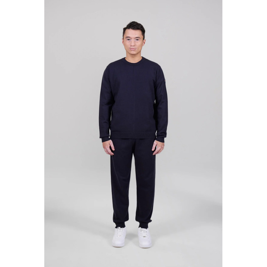 Pull Homme Gertrude ALOIS Bleu Marine Cloane Vannes