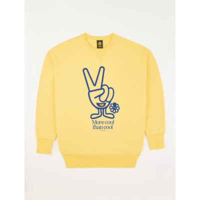 Sweat Homme Jonsen Island GUSTAVO COOL HANDS Jaune Cloane Vannes