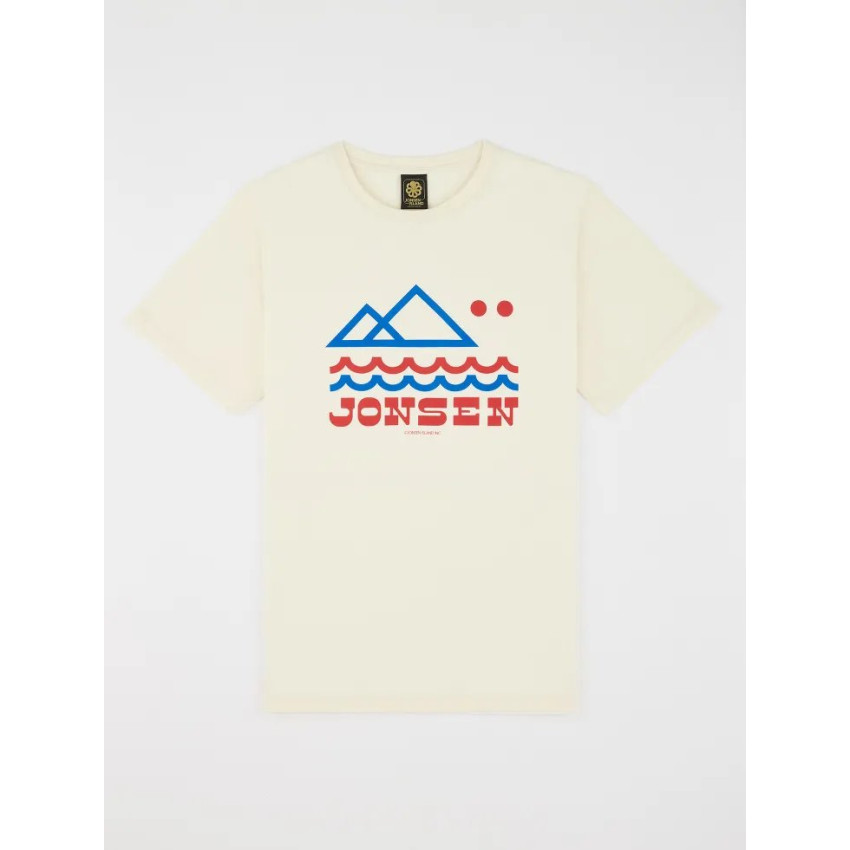 T-Shirt Jonsen Island Homme HOLIDAYS Creme Cloane Vannes