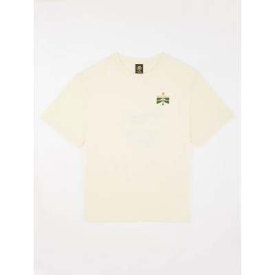 T-Shirt Homme Jonsen Island FLOWER LOVE Creme Cloane Vannes