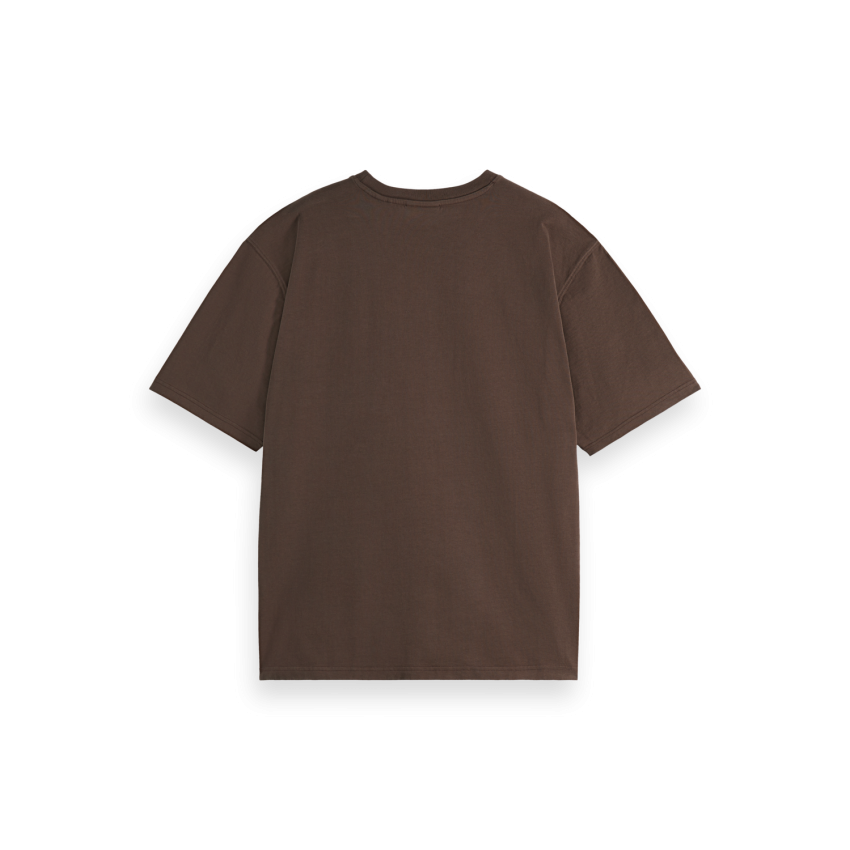 T-Shirt Scotch & Soda Homme CROSSES Marron Cloane Vannes 178780