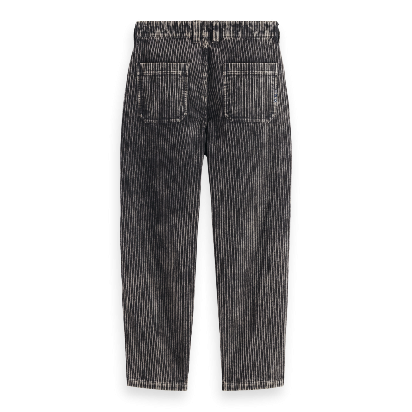 Pantalon Scotch & Soda Homme PLEAT Noir Cloane Vannes