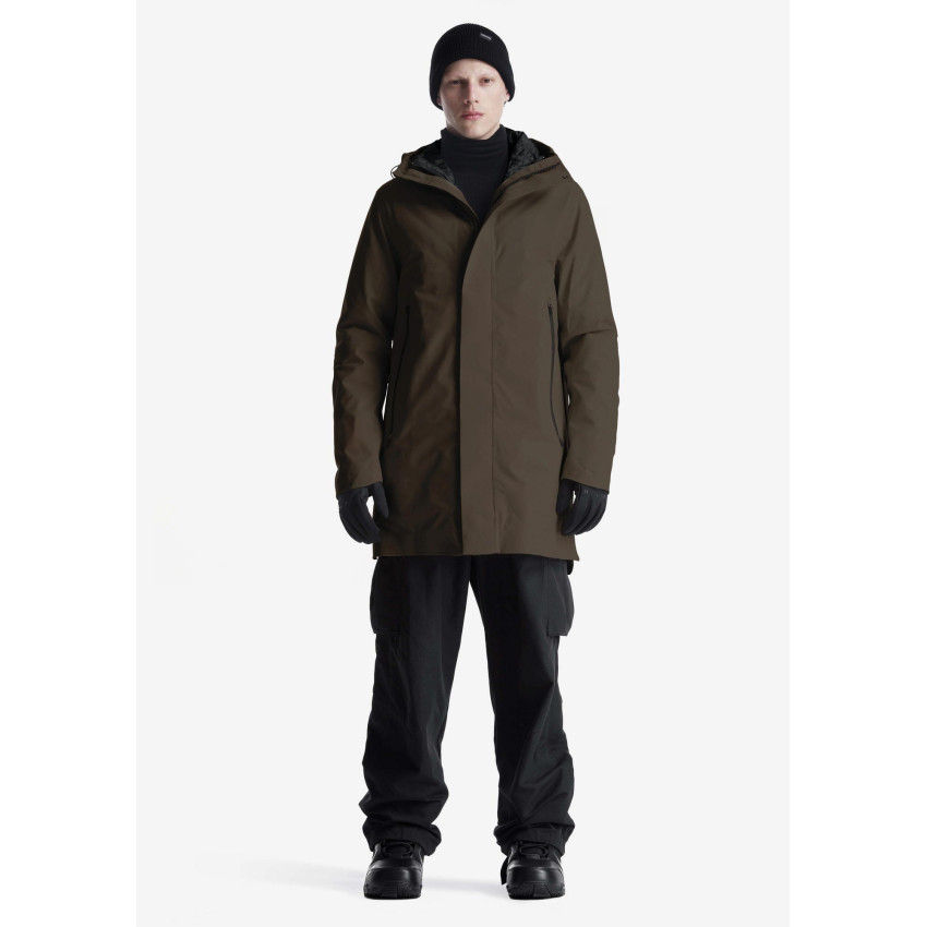 Parka Homme Krakatau PLANCK LINER QM481 Marron Cloane Vannes