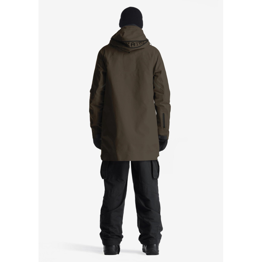 Parka Homme Krakatau PLANCK LINER QM481 Marron Cloane Vannes