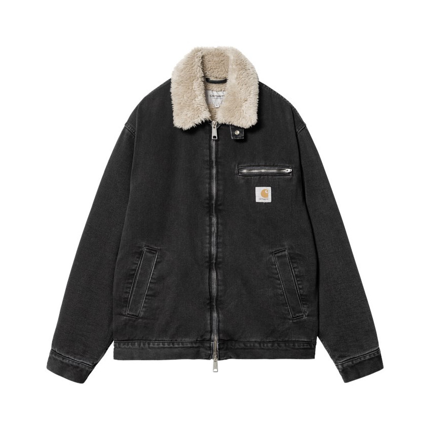 Veste en Jean Homme Carhartt Wip HERALD Noir Délavé Cloane Vannes I033765 2JQ