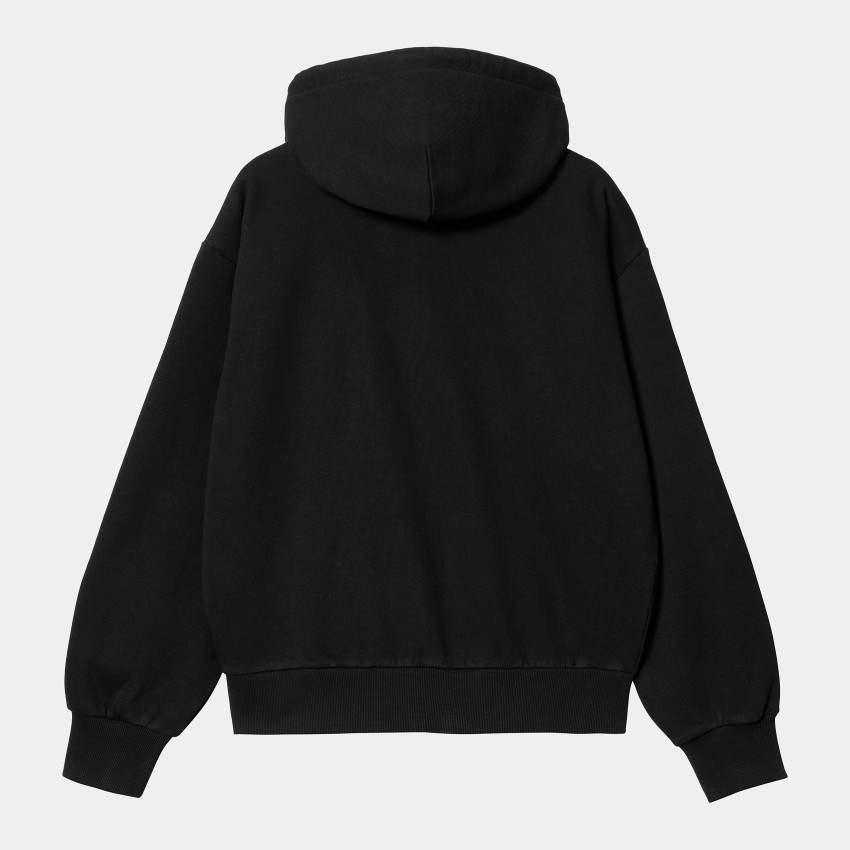 Sweat Zippé à Capuche Carhartt Wip Femme CASEY Noir Cloane Vannes