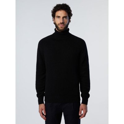 Pull north Sails Homme COL ROULE Noir Cloane Vannes