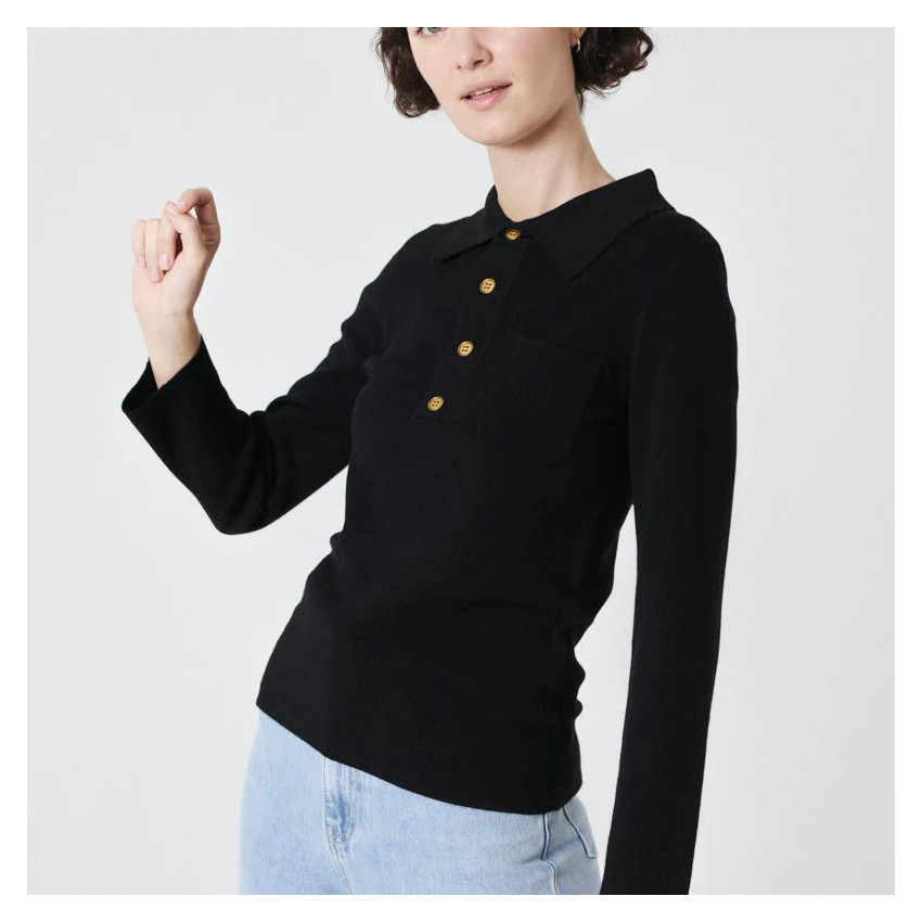 Pull Femme Artlove VERA Noir Cloane Vannes