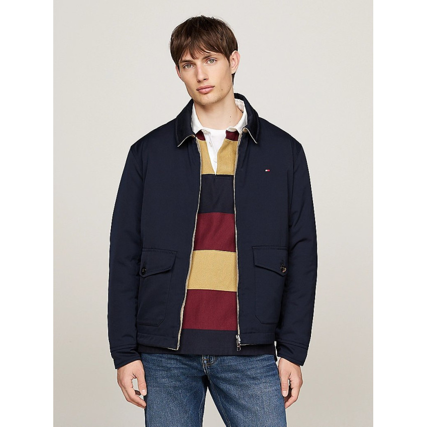 Veste Homme Tommy Hilfiger REVERSIBLE IVY Bleu Marine Cloane Vannes MW0MW36588 DW5