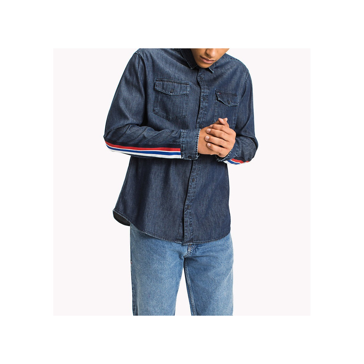 chemise jeans homme