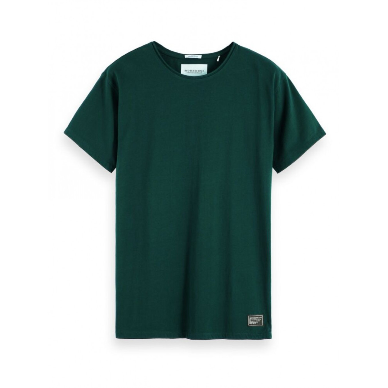 t shirt homme verte